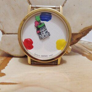 Akteo Wrist Watch Artist Themed J.C. Mareschal Design Made In France